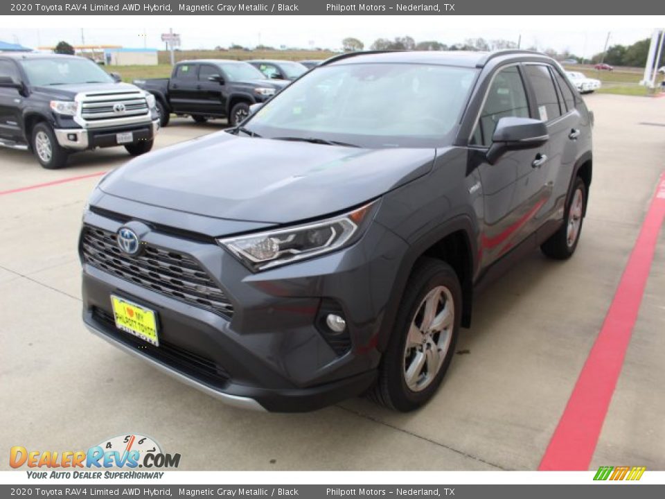 2020 Toyota RAV4 Limited AWD Hybrid Magnetic Gray Metallic / Black Photo #4