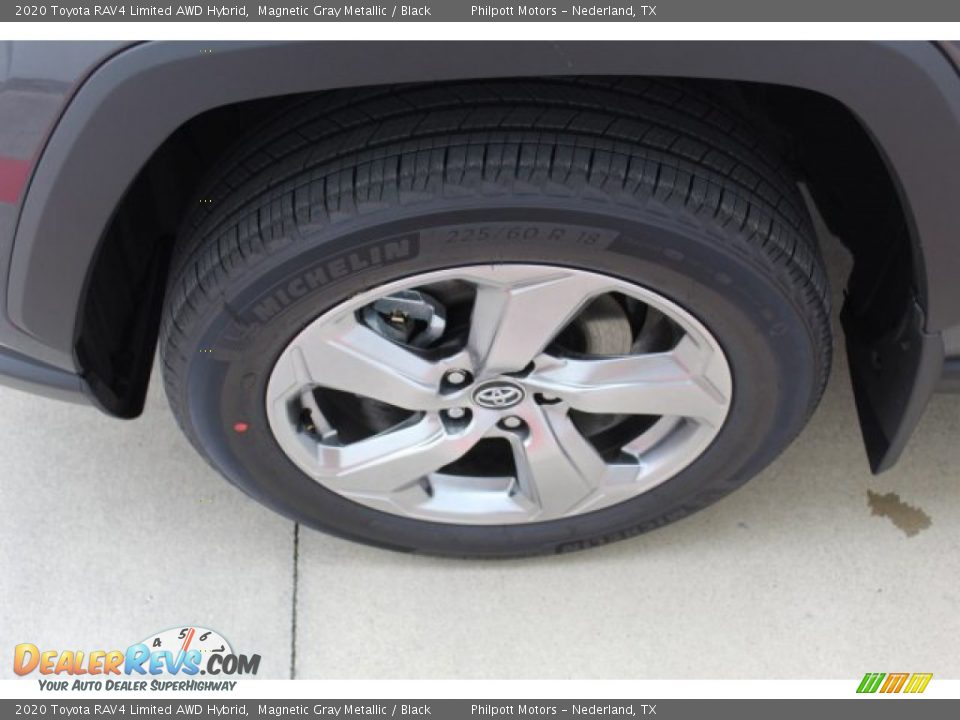 2020 Toyota RAV4 Limited AWD Hybrid Magnetic Gray Metallic / Black Photo #5