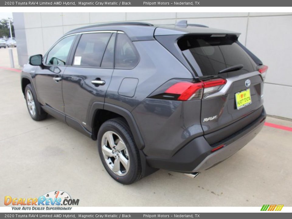 2020 Toyota RAV4 Limited AWD Hybrid Magnetic Gray Metallic / Black Photo #6