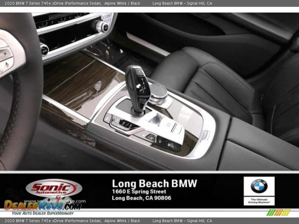 2020 BMW 7 Series 745e xDrive iPerformance Sedan Alpine White / Black Photo #6