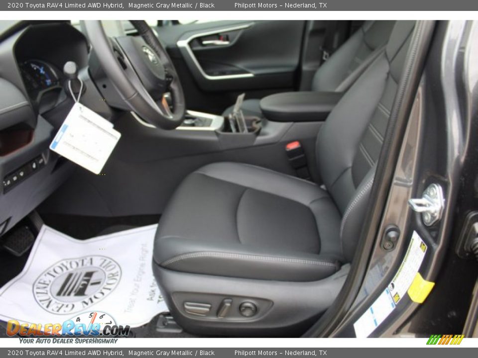 2020 Toyota RAV4 Limited AWD Hybrid Magnetic Gray Metallic / Black Photo #10