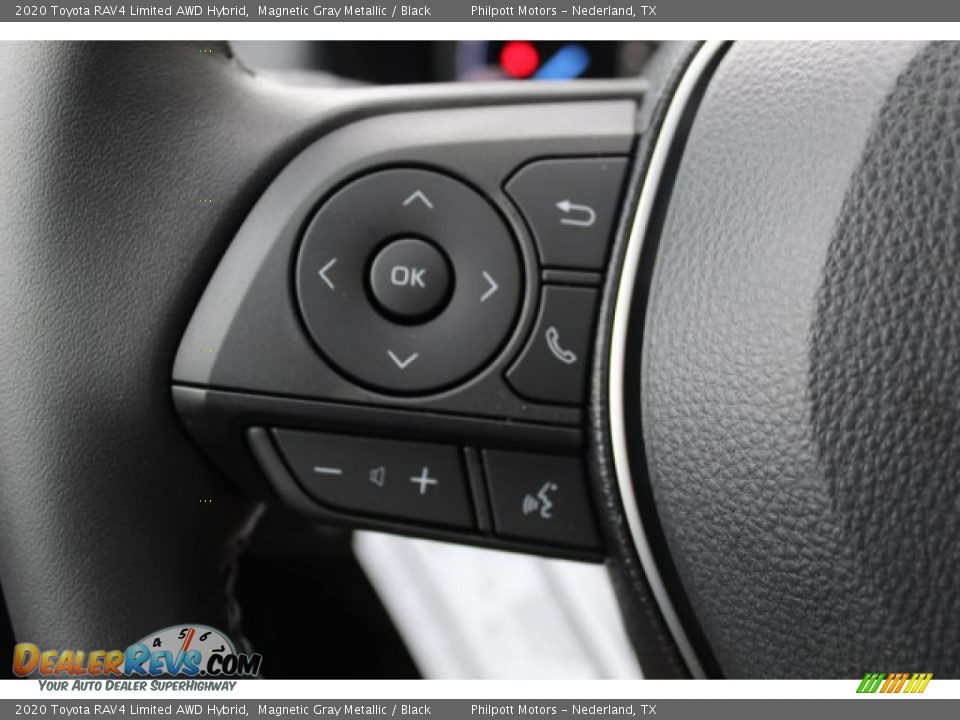 2020 Toyota RAV4 Limited AWD Hybrid Magnetic Gray Metallic / Black Photo #11