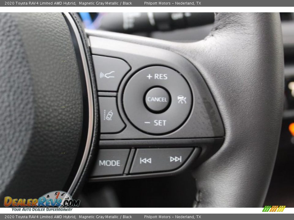 2020 Toyota RAV4 Limited AWD Hybrid Magnetic Gray Metallic / Black Photo #12