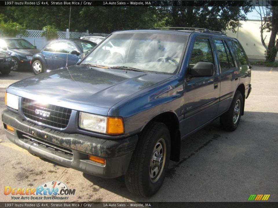 1997 Isuzu Rodeo LS 4x4 Stratus Blue Mica / Gray Photo #1