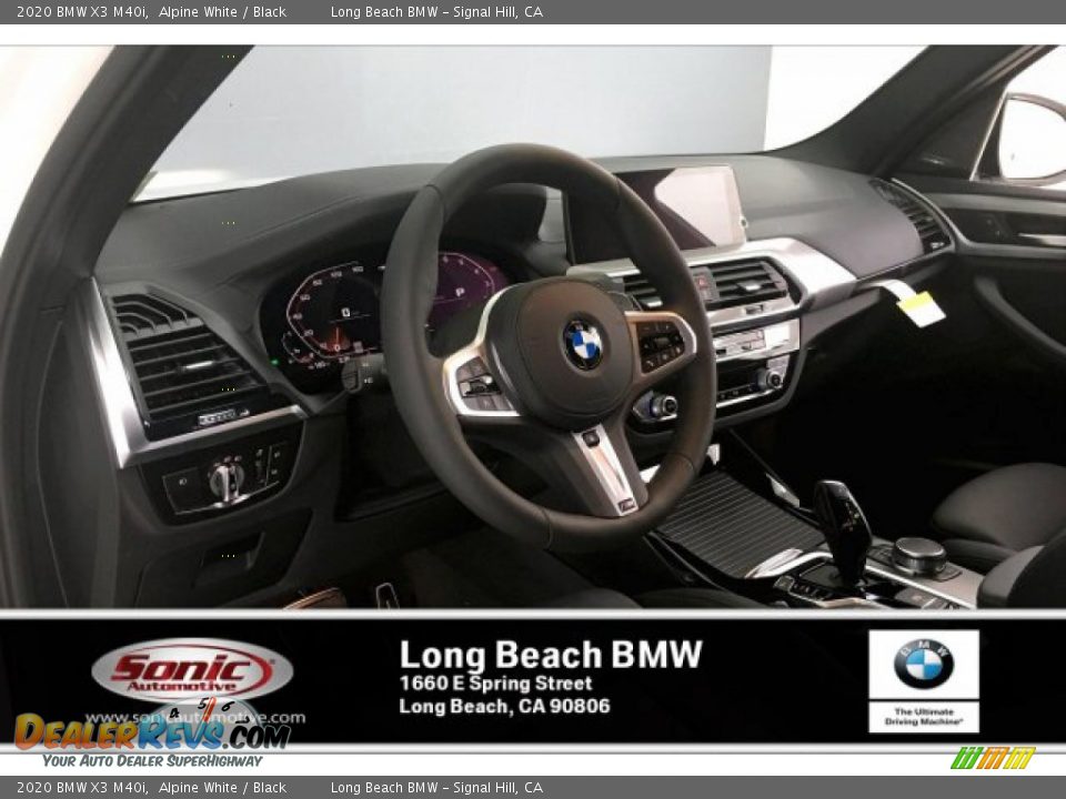 2020 BMW X3 M40i Alpine White / Black Photo #4