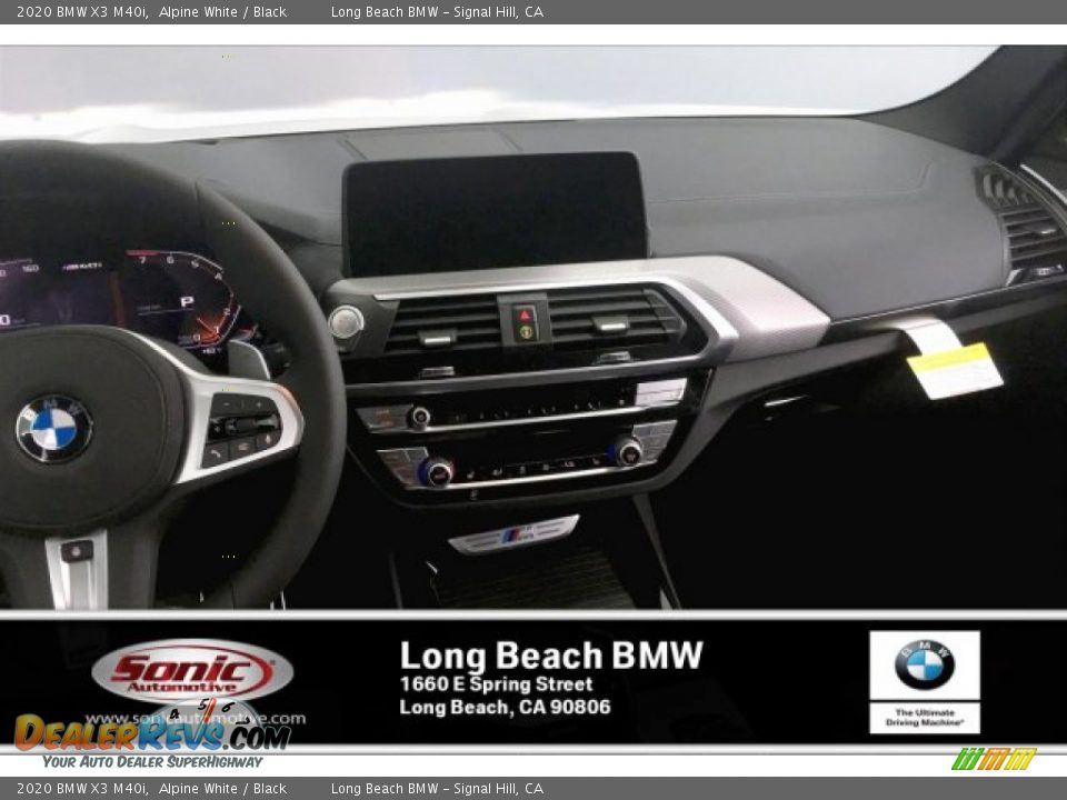 2020 BMW X3 M40i Alpine White / Black Photo #5