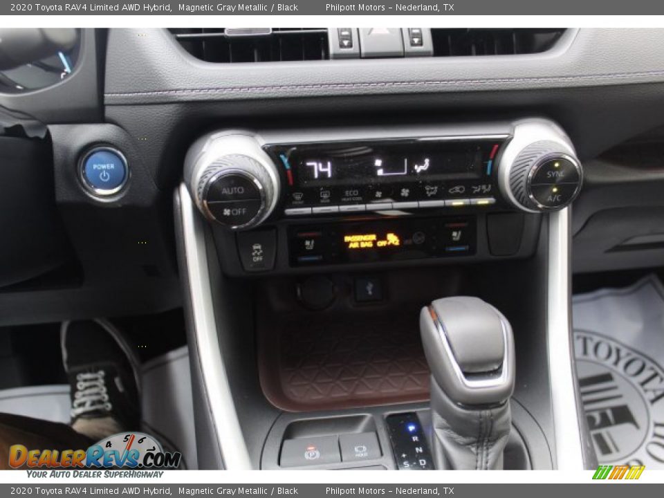2020 Toyota RAV4 Limited AWD Hybrid Magnetic Gray Metallic / Black Photo #17
