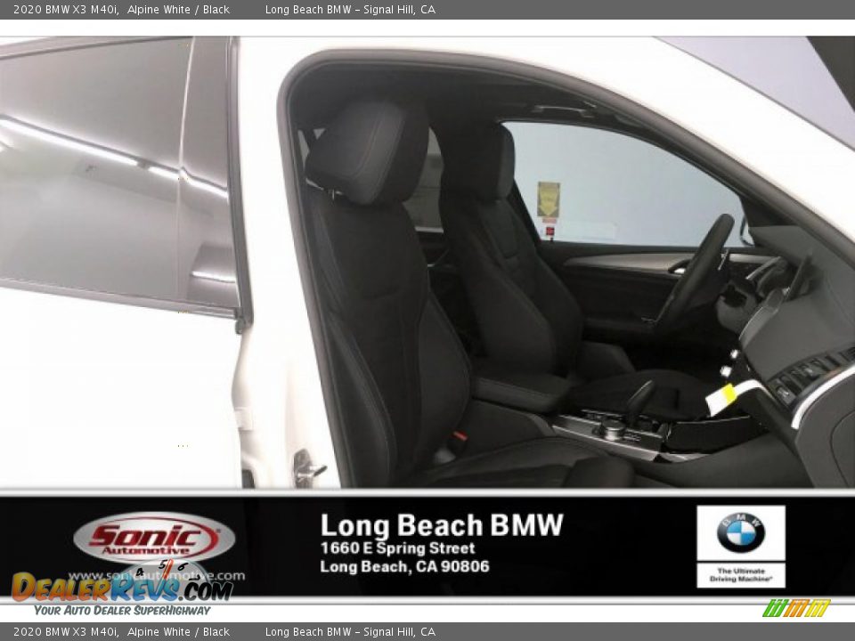 2020 BMW X3 M40i Alpine White / Black Photo #7