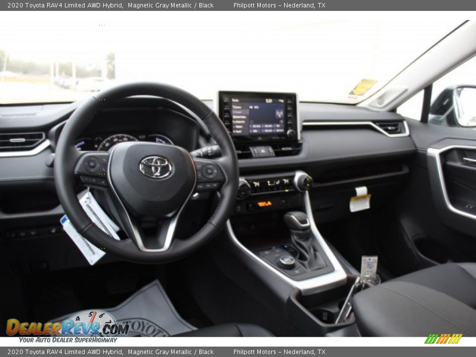 2020 Toyota RAV4 Limited AWD Hybrid Magnetic Gray Metallic / Black Photo #22