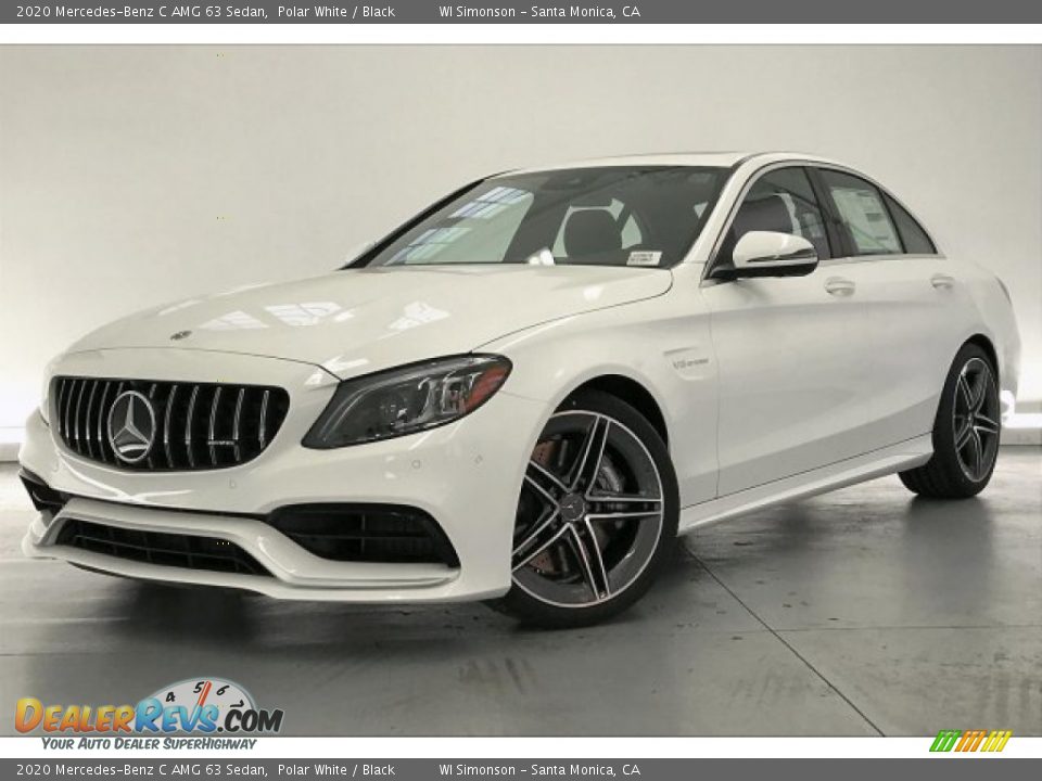 Front 3/4 View of 2020 Mercedes-Benz C AMG 63 Sedan Photo #12