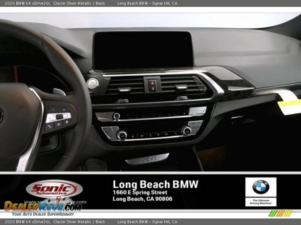 2020 BMW X4 xDrive30i Glacier Silver Metallic / Black Photo #5