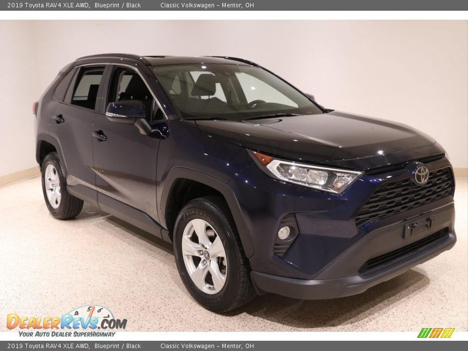 2019 Toyota RAV4 XLE AWD Blueprint / Black Photo #1