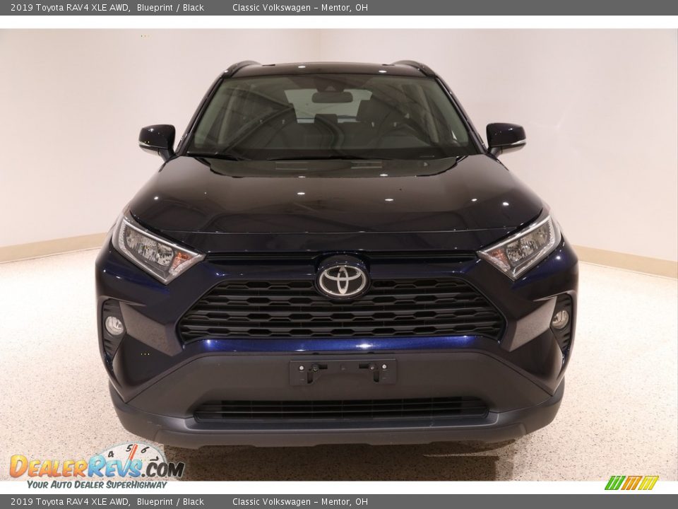 2019 Toyota RAV4 XLE AWD Blueprint / Black Photo #2