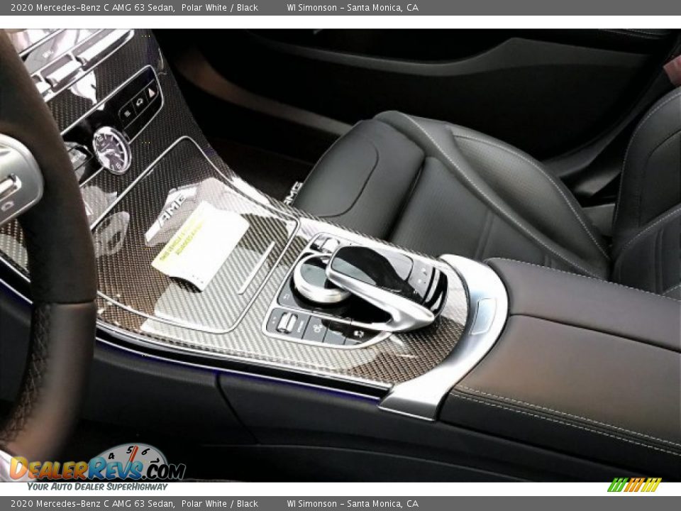 2020 Mercedes-Benz C AMG 63 Sedan Polar White / Black Photo #23
