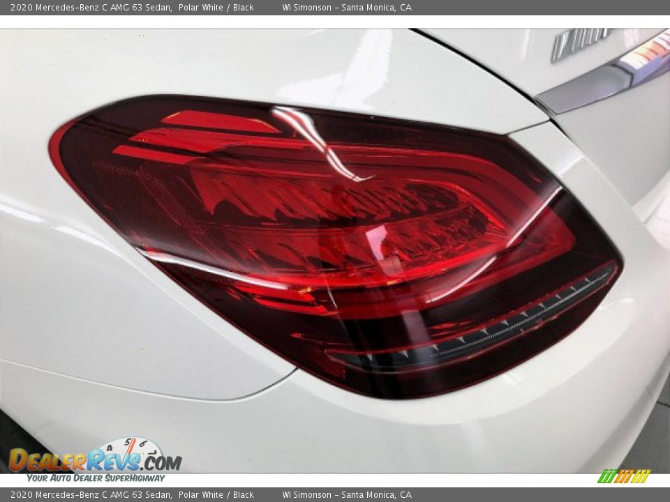 2020 Mercedes-Benz C AMG 63 Sedan Polar White / Black Photo #26