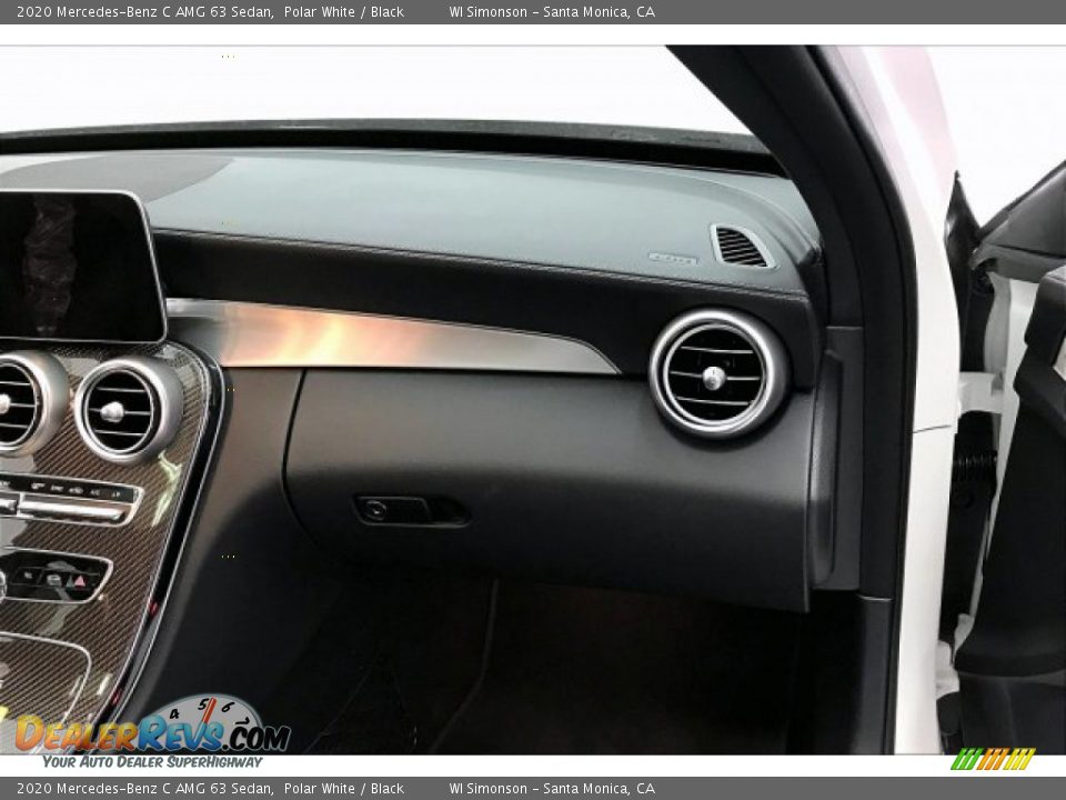 2020 Mercedes-Benz C AMG 63 Sedan Polar White / Black Photo #28