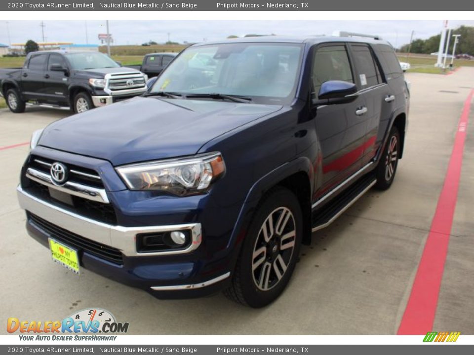 2020 Toyota 4Runner Limited Nautical Blue Metallic / Sand Beige Photo #4