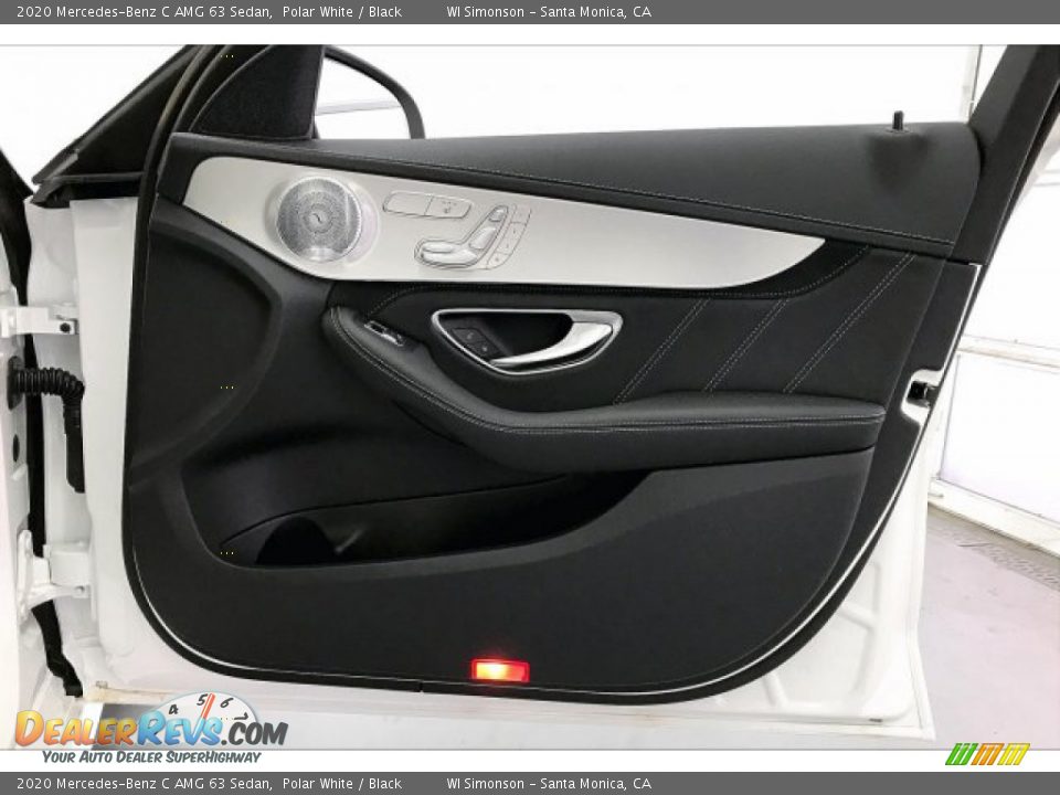 2020 Mercedes-Benz C AMG 63 Sedan Polar White / Black Photo #30