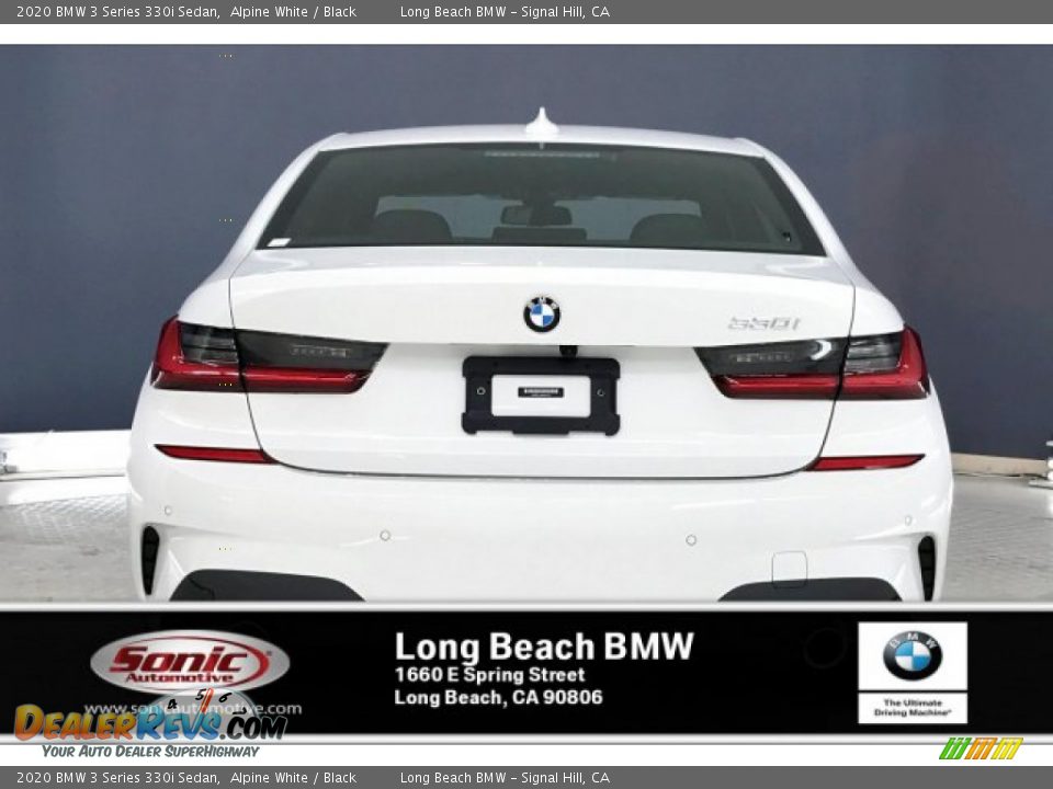 2020 BMW 3 Series 330i Sedan Alpine White / Black Photo #3