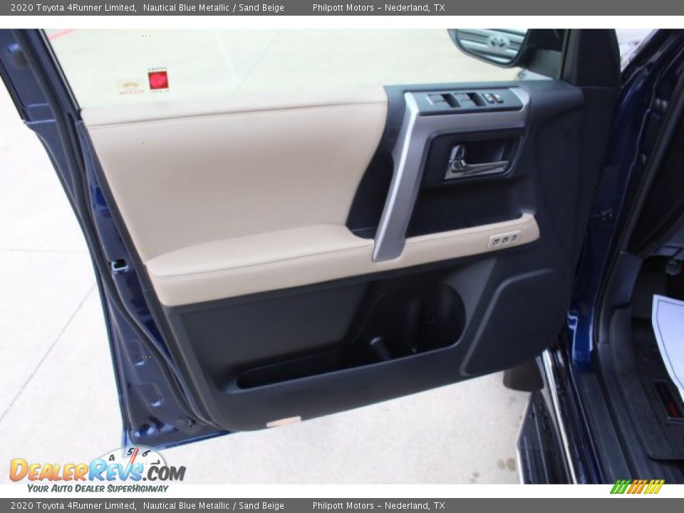 2020 Toyota 4Runner Limited Nautical Blue Metallic / Sand Beige Photo #9