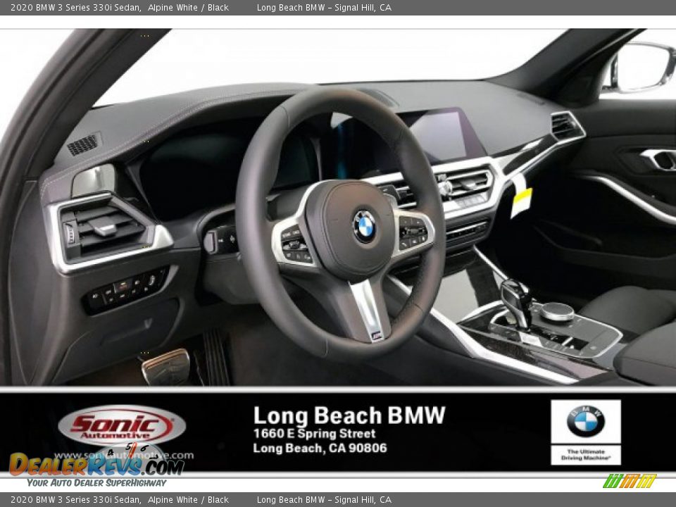 2020 BMW 3 Series 330i Sedan Alpine White / Black Photo #4