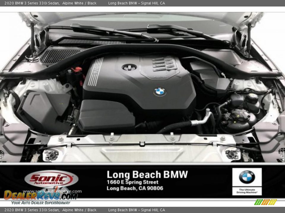 2020 BMW 3 Series 330i Sedan Alpine White / Black Photo #8