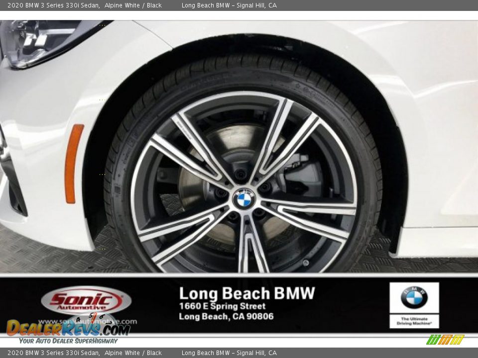 2020 BMW 3 Series 330i Sedan Alpine White / Black Photo #9