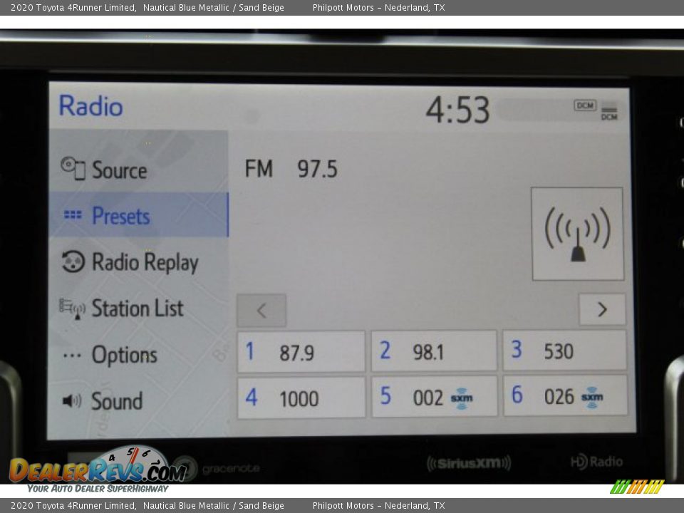 2020 Toyota 4Runner Limited Nautical Blue Metallic / Sand Beige Photo #15