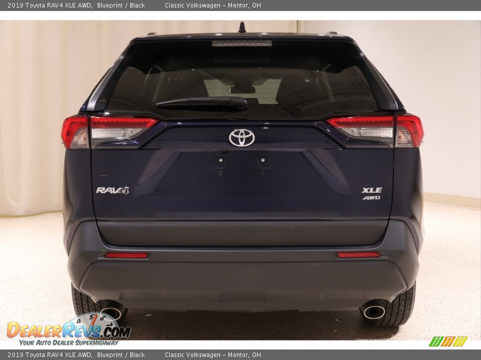 2019 Toyota RAV4 XLE AWD Blueprint / Black Photo #24