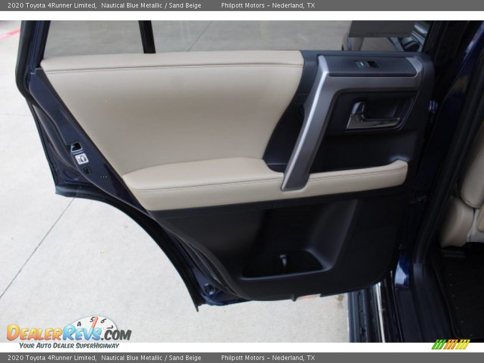 2020 Toyota 4Runner Limited Nautical Blue Metallic / Sand Beige Photo #21