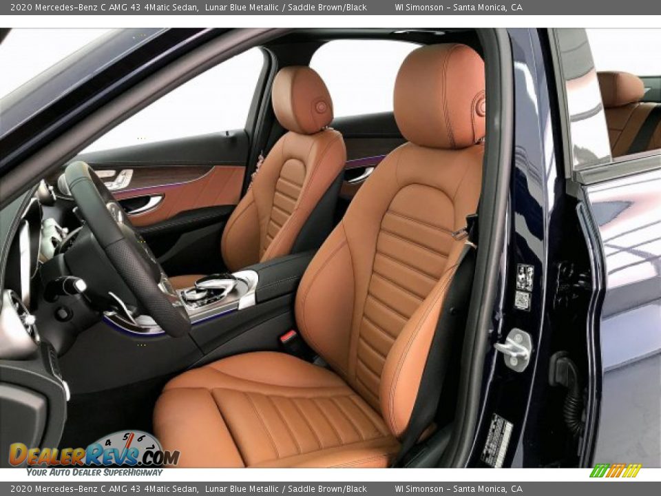 Saddle Brown/Black Interior - 2020 Mercedes-Benz C AMG 43 4Matic Sedan Photo #14