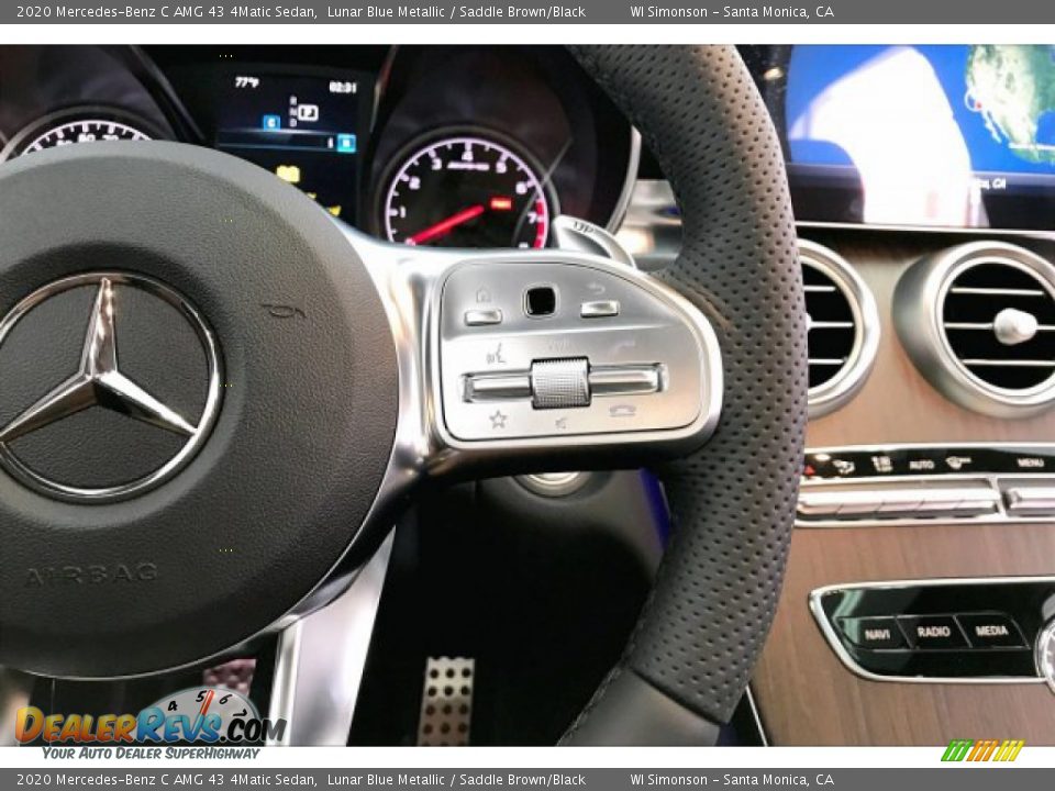 2020 Mercedes-Benz C AMG 43 4Matic Sedan Steering Wheel Photo #19