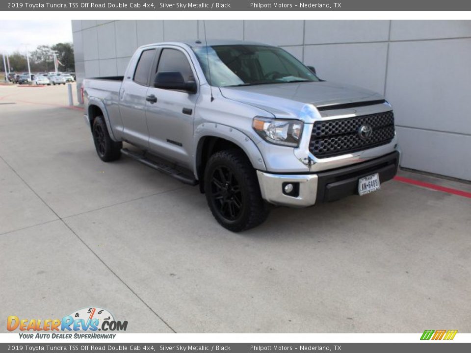 2019 Toyota Tundra TSS Off Road Double Cab 4x4 Silver Sky Metallic / Black Photo #2
