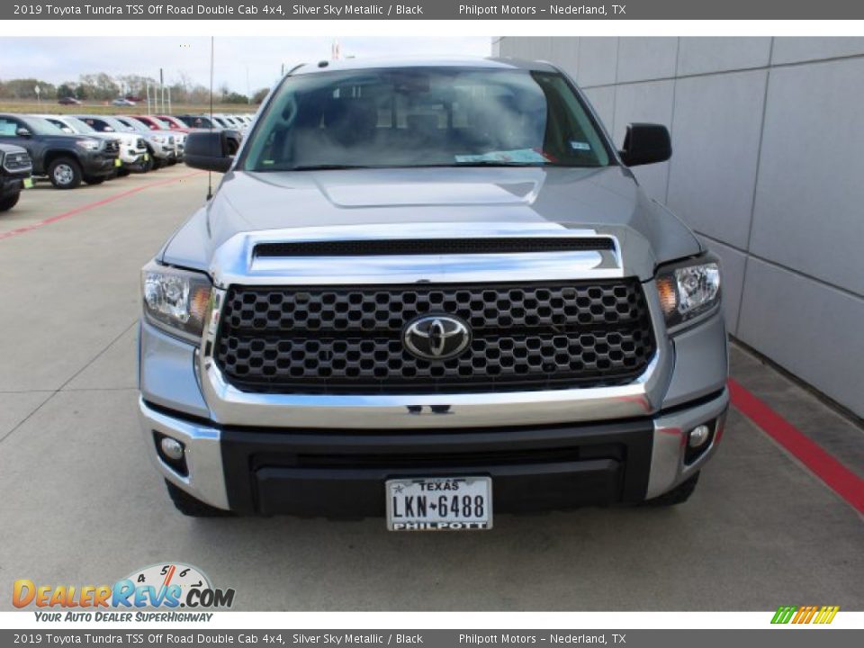 2019 Toyota Tundra TSS Off Road Double Cab 4x4 Silver Sky Metallic / Black Photo #3