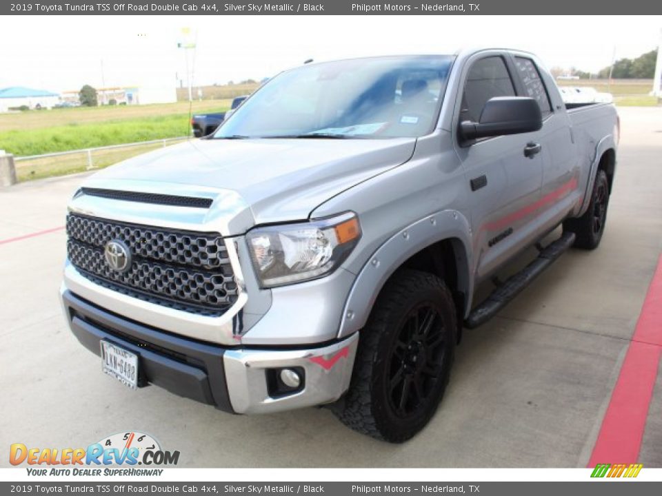 2019 Toyota Tundra TSS Off Road Double Cab 4x4 Silver Sky Metallic / Black Photo #4