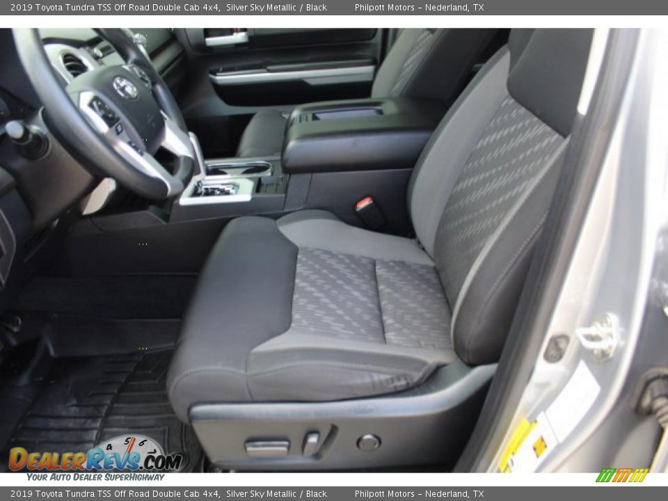 2019 Toyota Tundra TSS Off Road Double Cab 4x4 Silver Sky Metallic / Black Photo #10