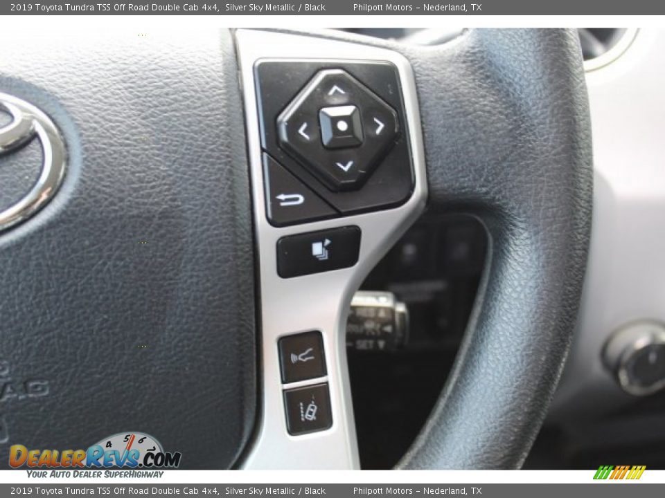 2019 Toyota Tundra TSS Off Road Double Cab 4x4 Silver Sky Metallic / Black Photo #12