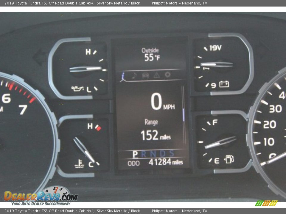 2019 Toyota Tundra TSS Off Road Double Cab 4x4 Silver Sky Metallic / Black Photo #14