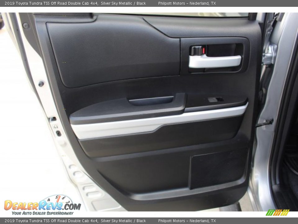 2019 Toyota Tundra TSS Off Road Double Cab 4x4 Silver Sky Metallic / Black Photo #18