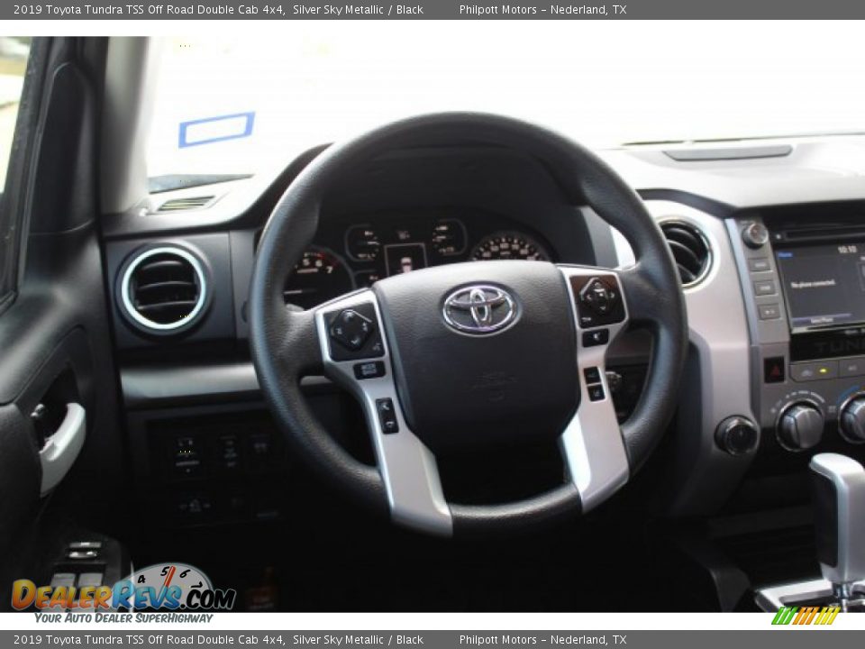 2019 Toyota Tundra TSS Off Road Double Cab 4x4 Silver Sky Metallic / Black Photo #21