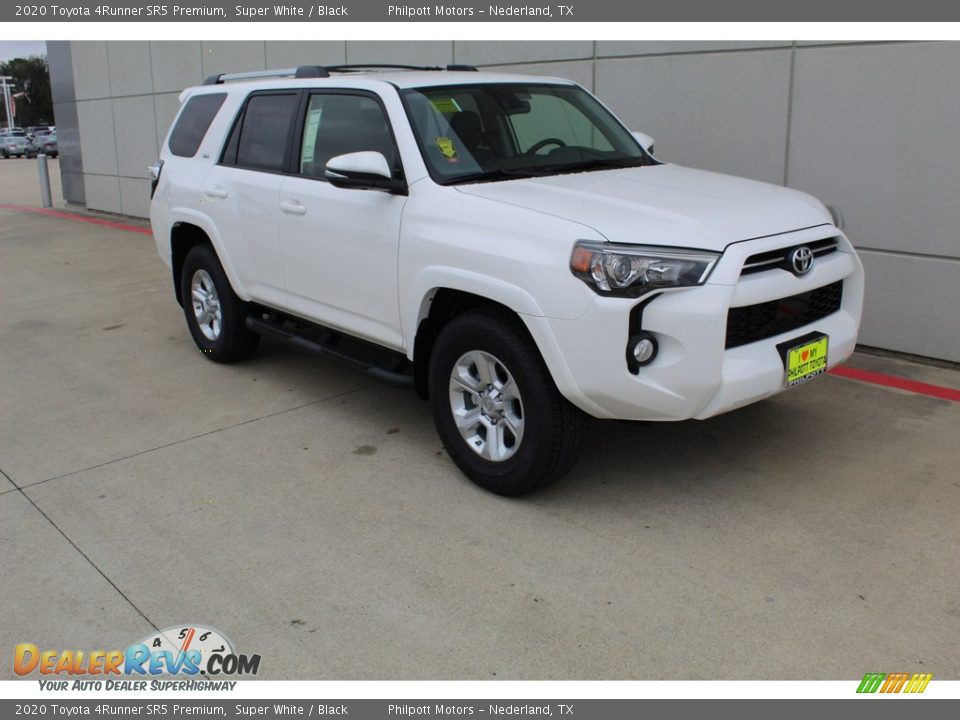 2020 Toyota 4Runner SR5 Premium Super White / Black Photo #2