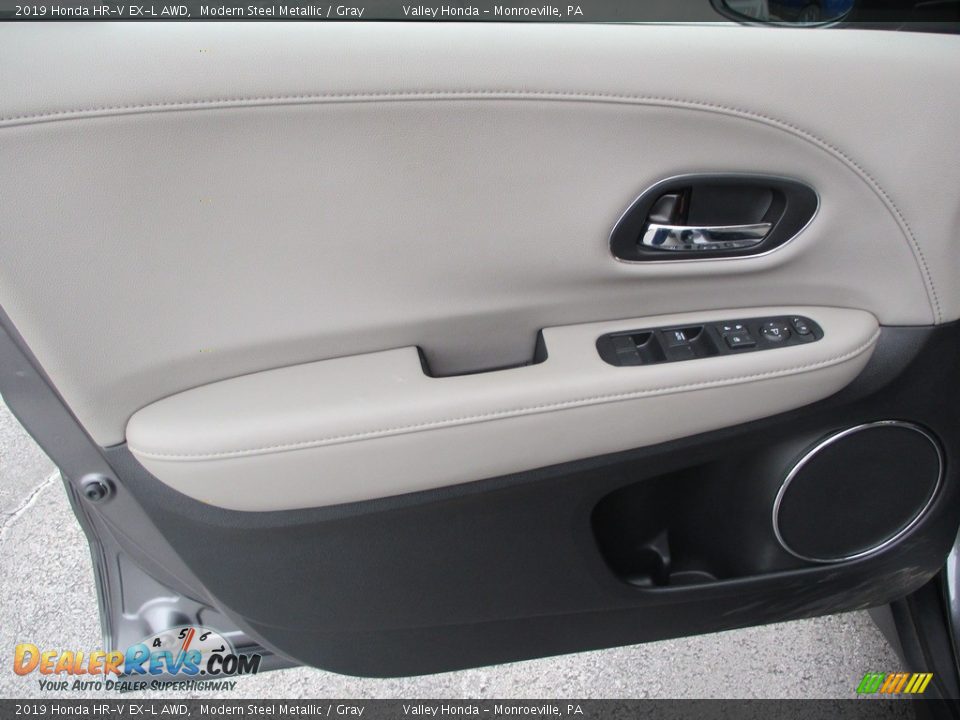 2019 Honda HR-V EX-L AWD Modern Steel Metallic / Gray Photo #11