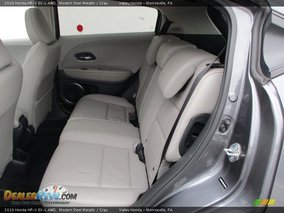 2019 Honda HR-V EX-L AWD Modern Steel Metallic / Gray Photo #13