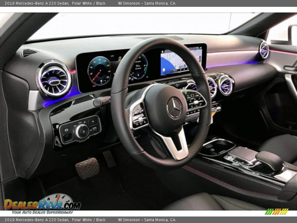 2019 Mercedes-Benz A 220 Sedan Polar White / Black Photo #4