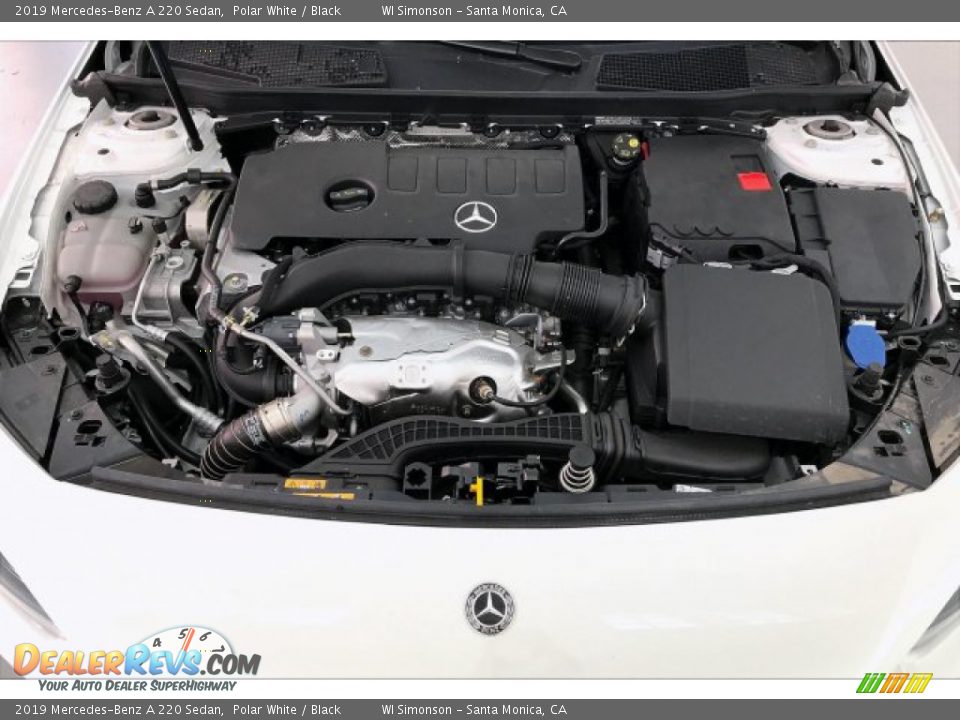 2019 Mercedes-Benz A 220 Sedan Polar White / Black Photo #8
