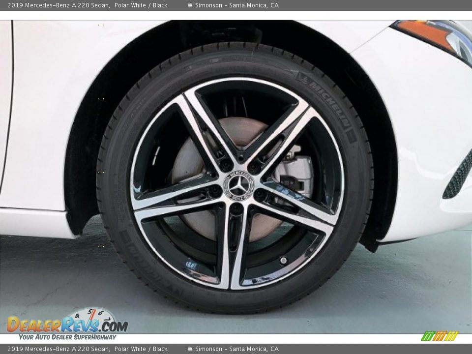 2019 Mercedes-Benz A 220 Sedan Polar White / Black Photo #9