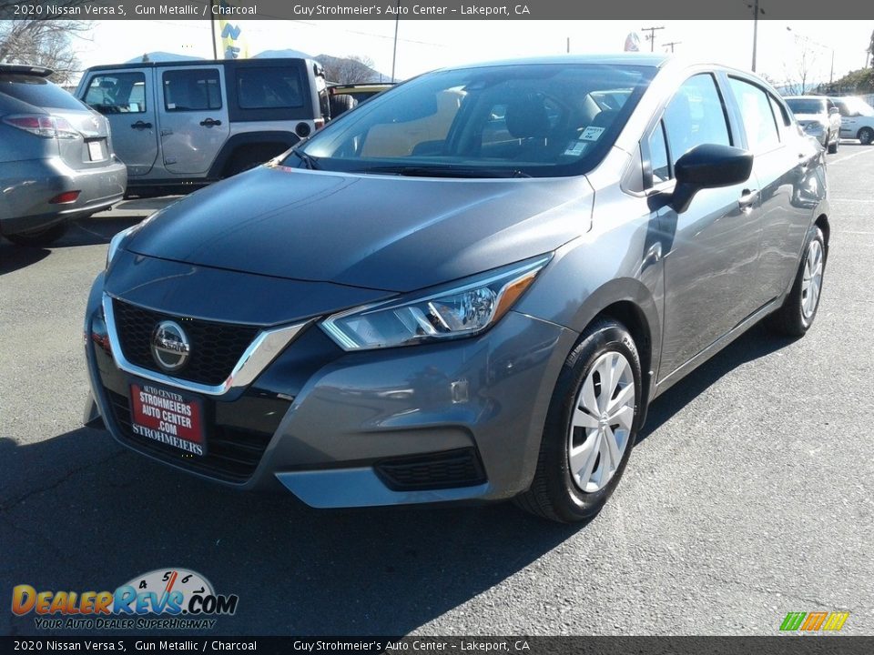 Gun Metallic 2020 Nissan Versa S Photo #2