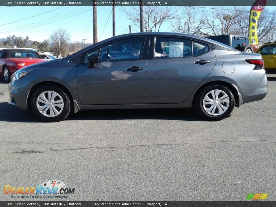 Gun Metallic 2020 Nissan Versa S Photo #6