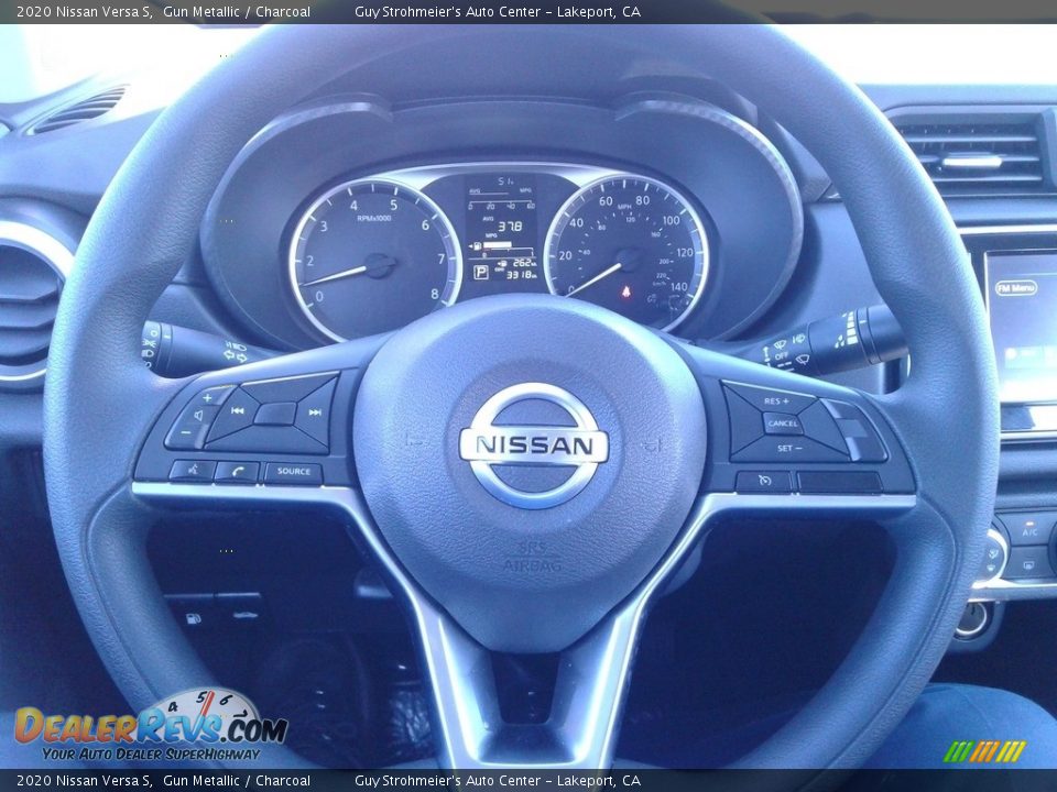 2020 Nissan Versa S Steering Wheel Photo #13