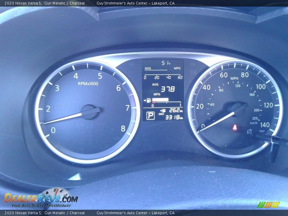 2020 Nissan Versa S Gauges Photo #14